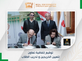 Cooperation agreement between Faculty of Languages &amp; Sonbol City for Arts