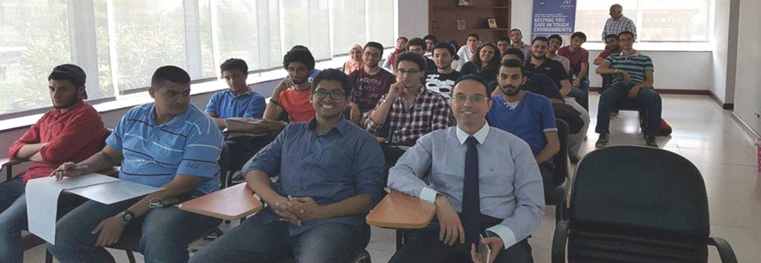 Engineering students in Motorola- Systel