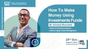 "How to make money using investment funds" Session