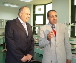 MSA University - The visit of The Minister of Higher Education . 