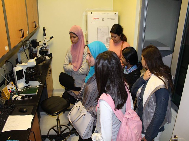 The 2nd annual visit to 57357 organized by MSA Science club