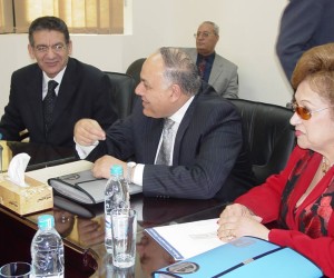 MSA University - The visit of The Minister of Higher Education . 