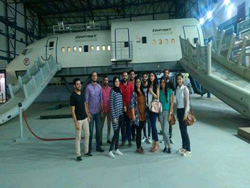 MSA students in Egypt Air and joining the Company