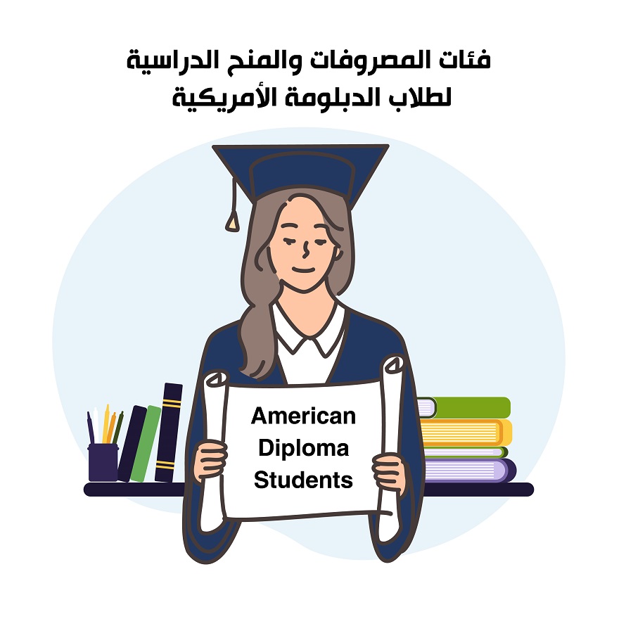 American Diploma <strong>Students</strong><br />
	فئات المصروفات والمنح الدراسية لطلاب الدبلومة الأمريكية