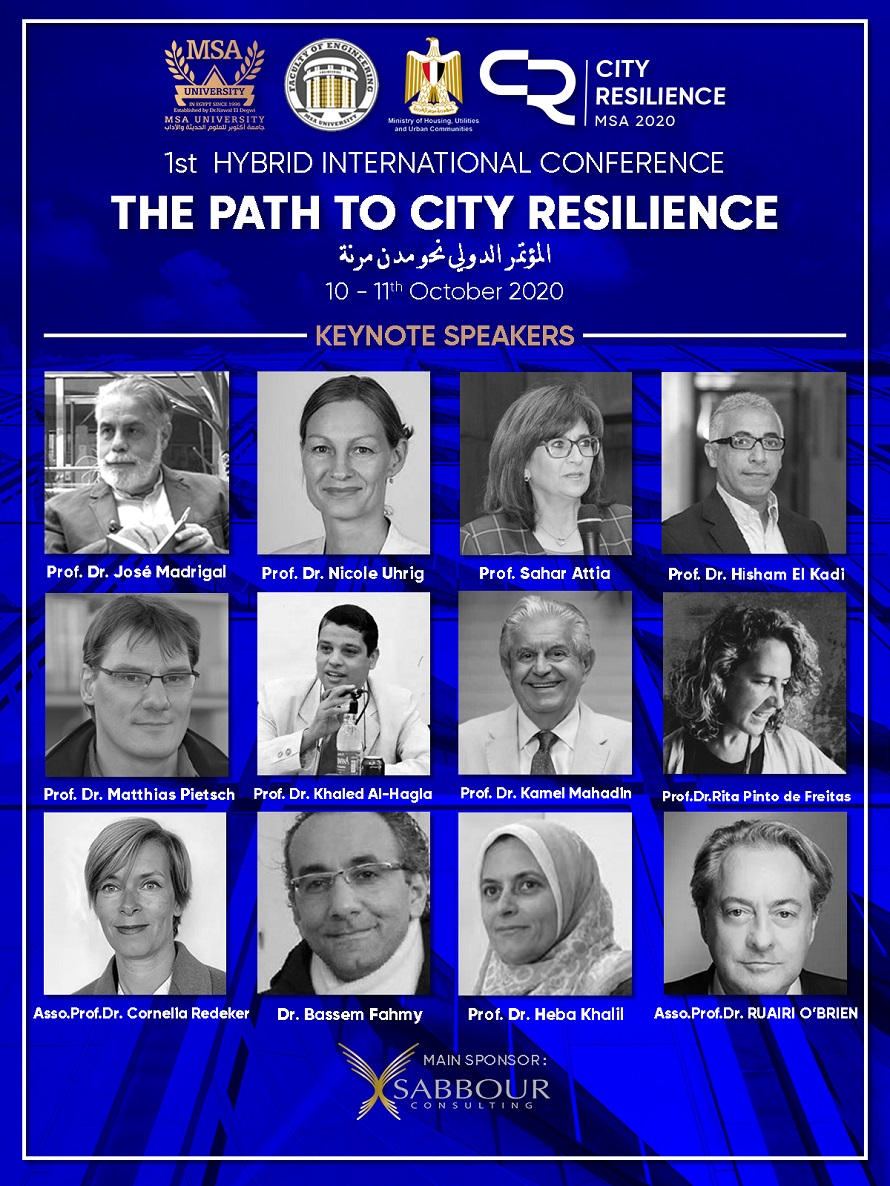 MSA University - Resilience International Conference / Keynote speakers