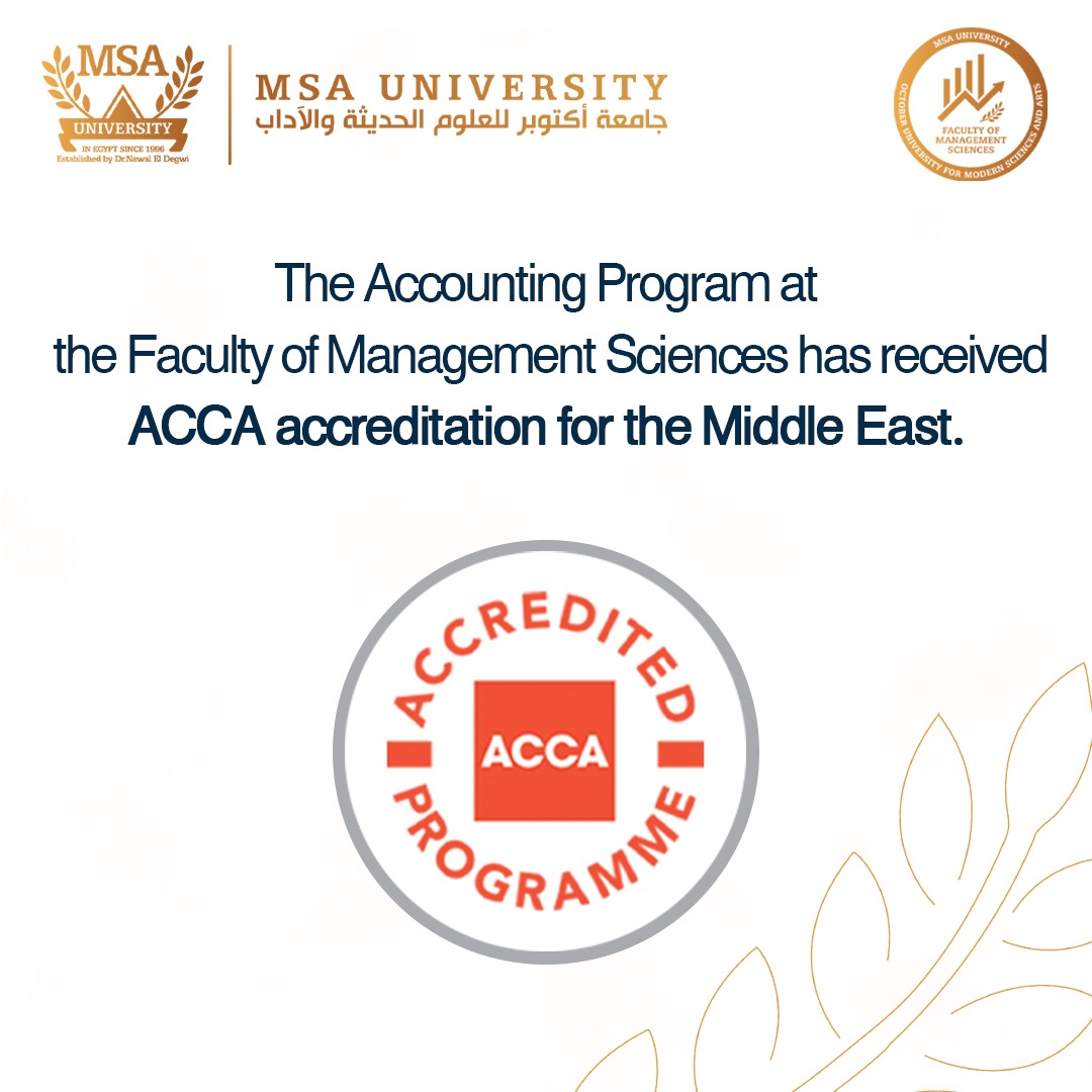 MSA University - Faculty of Management Sciences - ACCA