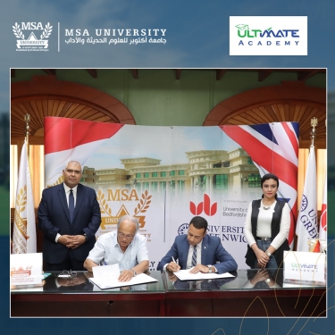 Cooperation agreement between Faculty of Management Sciences & Ultimate Academy