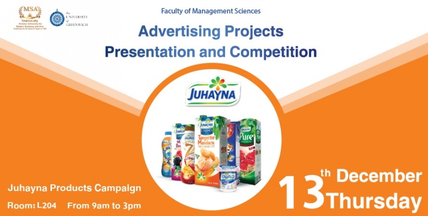 Advertising Project presentation & competition - MSA ...