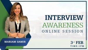 Interview awareness online session
