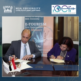 A cooperation agreement between the Faculty of Languages &amp; E-tourism