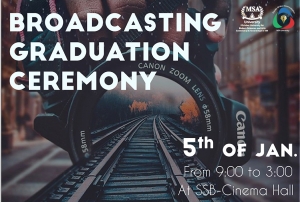 Broadcasting Department graduation projects ceremony