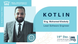 &quot;Kotlin&quot; Lecture by ENG. Mohamed Elsdody