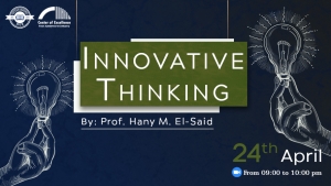 Tips for innovative thinking lecture
