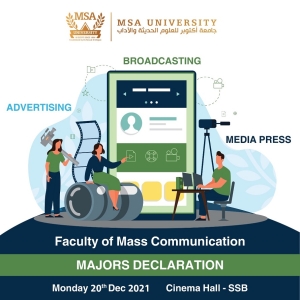 Mass Communication Major Declaration Orientation Day