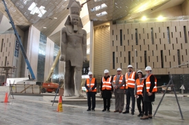 A field visit to the Grand Egyptian Museum