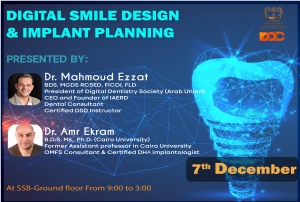 Digital smile design and implant planning