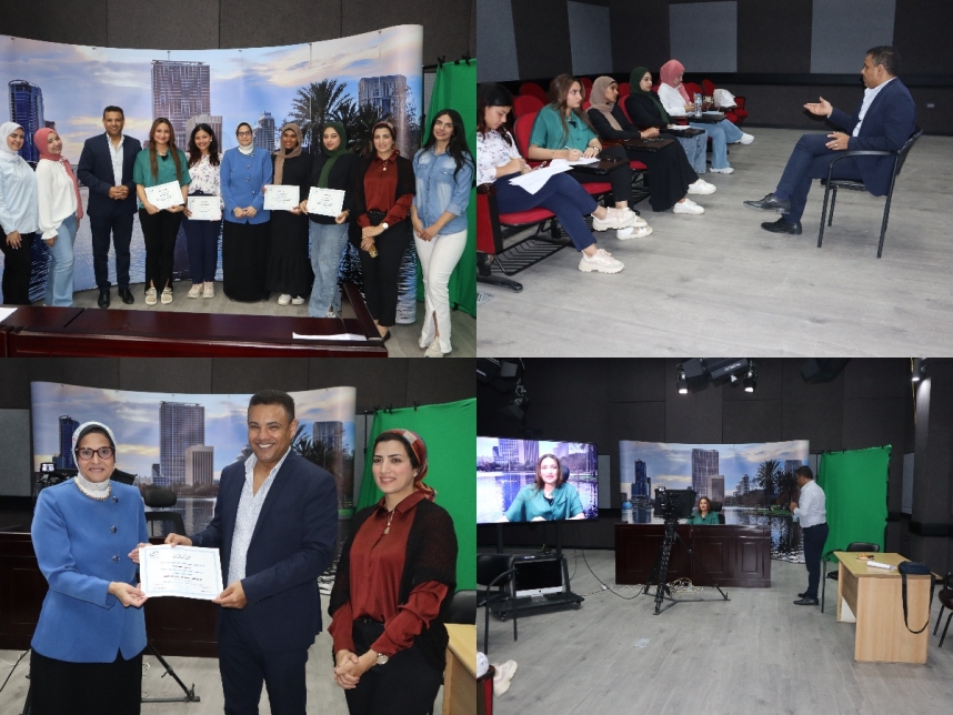 News Presentation Workshop with Hassan Fouda