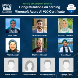 Microsoft azure 900 AI certification - Computer Science Staff members &amp; Students