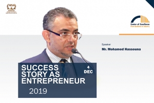 Success Story as Entrepreneur - Mr. Mohamed Hassouna