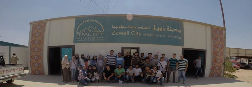 "Students of faculty of engineering- Department of Architecture visit "Zewel City project" site (Under supervision of the Engineering Authority of the Armed Forces)"