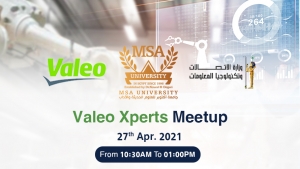 Valeo Xpert Meetup in Cooperation with Faculty of Engineering MSA University