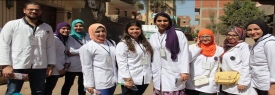 The faculty of dentistry has sent a medical convoy to &quot;Al Qanater&quot;