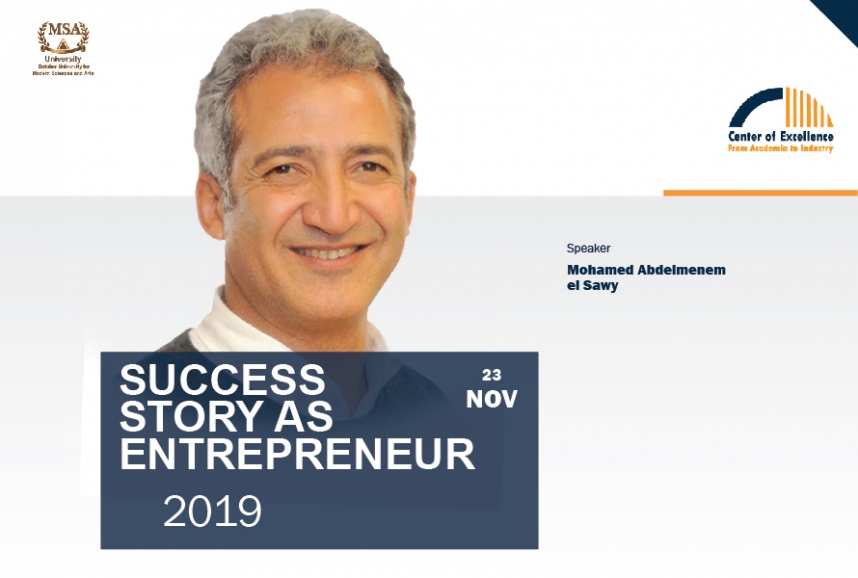 Entrepreneur Success Story (Mohamed El-Sawy)
