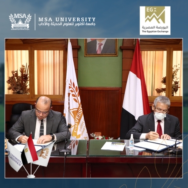 A cooperation agreement between the Faculty of Management Sciences & Egyptian Stock Exchange